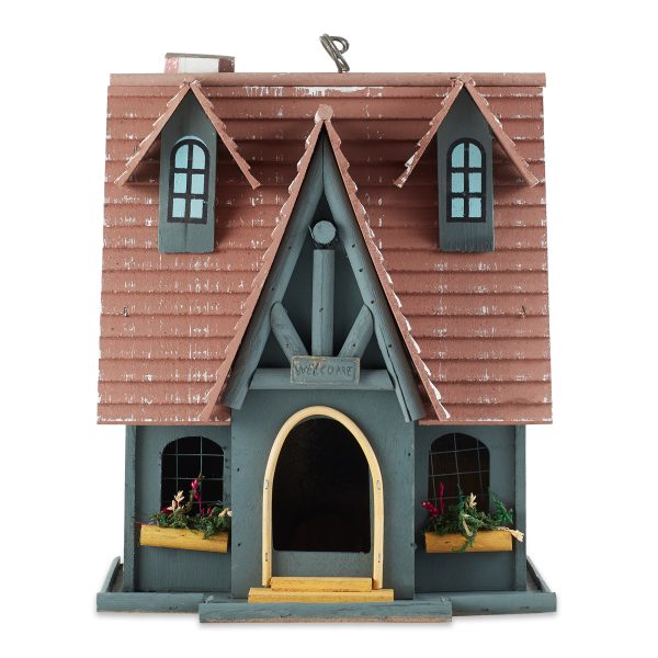 Storybook Cottage Birdhouse - Image 2