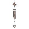 Butterfly And Heart Wind Chimes