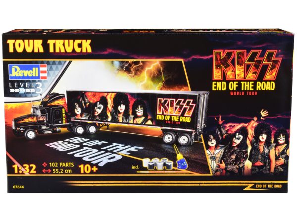 Level 3 Model Kit Kenworth Tour Truck "KISS End of the Road World Tour" 1/32 Scale Model by Revell - Image 5