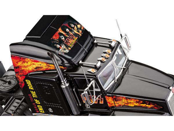Level 3 Model Kit Kenworth Tour Truck "KISS End of the Road World Tour" 1/32 Scale Model by Revell - Image 3