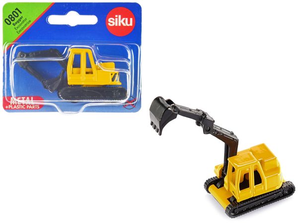 Excavator Yellow and Black Diecast Model by Siku - Image 4