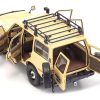 Toyota Land Cruiser 60 RHD (Right Hand Drive) Beige with Stripes and Roof Rack with Accessories 1/18 Diecast Model Car by Kyosho - Image 3