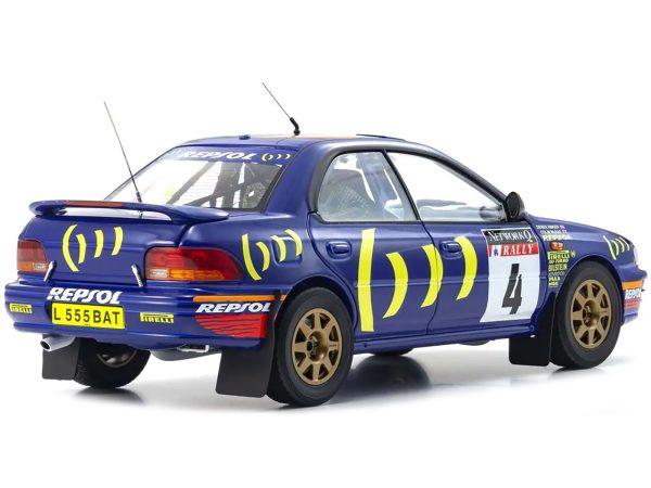 Subaru Impreza #4 Colin McRae - Derek Ringer Winner "RAC Rally" (1994) 1/18 Diecast Model Car by Kyosho - Image 2