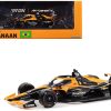 Dallara IndyCar #66 Tony Kanaan "SmartStop Self Storage" Arrow McLaren "Final Indianapolis 500 Start" "NTT IndyCar Series" (2023) 1/18 Diecast Model Car by Greenlight - Image 2