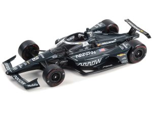 Dallara IndyCar #5 Pato Oâ€™Ward "Arrow" Arrow McLaren "60th Anniversary Triple Crown Accolade Indianapolis 500 Livery" "NTT IndyCar Series" (2023) 1/18 Diecast Model Car by Greenlight
