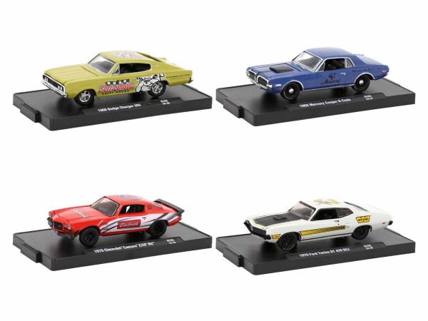 "Auto-Drivers" Set of 4 pieces in Blister Packs Release 103 Limited Edition to 7500 pieces Worldwide 1/64 Diecast Model Cars by M2 Machines - Image 2