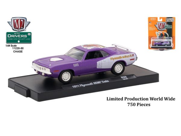 Drivers 6 Cars Set Release 50 In Blister Packs 1/64 Diecast Model Cars by M2 Machines - Image 2