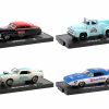 "Auto-Drivers" Set of 4 pieces in Blister Packs Release 91 Limited Edition to 9600 pieces Worldwide 1/64 Diecast Model Cars by M2 Machines - Image 2