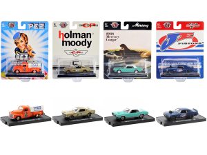 "Auto-Drivers" Set of 4 pieces in Blister Packs Release 94 Limited Edition to 9600 pieces Worldwide 1/64 Diecast Model Cars by M2 Machines