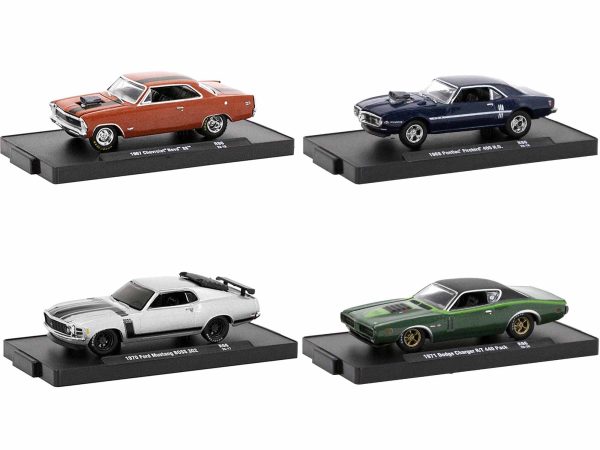 "Auto-Drivers" Set of 4 pieces in Blister Packs Release 96 Limited Edition to 9600 pieces Worldwide 1/64 Diecast Model Cars by M2 Machines - Image 2