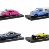 "Auto-Drivers" Set of 4 pieces in Blister Packs Release 99 Limited Edition to 9600 pieces Worldwide 1/64 Diecast Model Cars by M2 Machines - Image 2