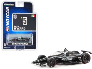Dallara IndyCar #5 Pato Oâ€™Ward "Arrow" Arrow McLaren "60th Anniversary Triple Crown Accolade Indianapolis 500 Livery" "NTT IndyCar Series" (2023) 1/64 Diecast Model Car by Greenlight