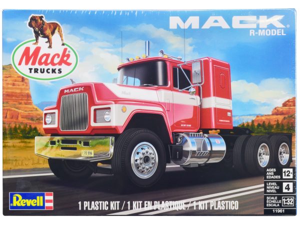 Level 4 Model Kit Mack R-Model Conventional Truck Tractor 1/32 Scale Model by Revell - Image 4