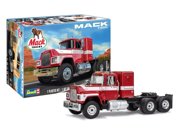 Level 4 Model Kit Mack R-Model Conventional Truck Tractor 1/32 Scale Model by Revell - Image 2