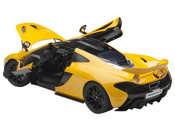 Mclaren P1 Volcano Yellow 1/12 Model Car by Autoart - Image 4
