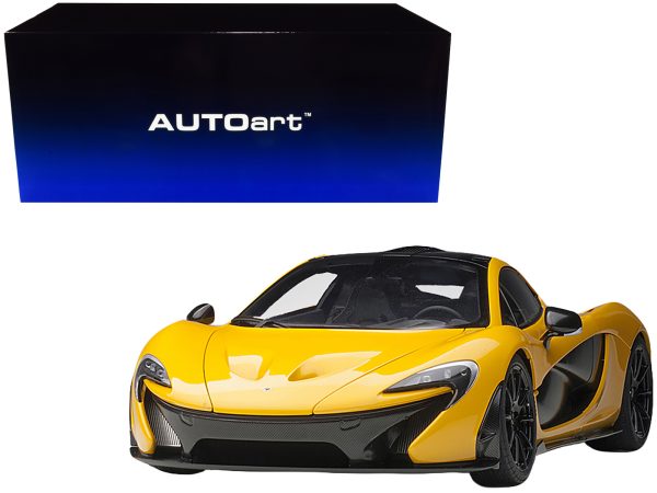 Mclaren P1 Volcano Yellow 1/12 Model Car by Autoart - Image 3