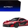 Mclaren P1 Volcano Red with Carbon Top 1/12 Model Car by Autoart - Image 2