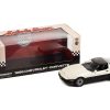1986 Chevrolet Corvette Convertible Silver Beige Metallic and Black "Malcom Konner Commemorative Edition" 1/18 Diecast Model Car by Greenlight