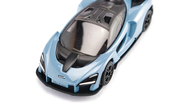 McLaren Senna Blue with Black Top Diecast Model Car by Siku - Image 2