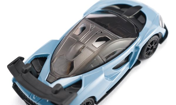 McLaren Senna Blue with Black Top Diecast Model Car by Siku - Image 3