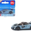 McLaren Senna Blue with Black Top Diecast Model Car by Siku - Image 4