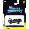 1970 Oldsmobile Vista Cruiser 442 Green Metallic with Gold Stripes 1/64 Diecast Model Car by Muscle Machines