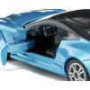 Aston Martin DBS Superleggera Blue Metallic with Black Top Diecast Model Car by Siku - Image 2
