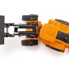 MAN Truck Blue Metallic with Low Loader Trailer and JCB 457 Wheel Loader Yellow 1/87 (HO) Diecast Model by Siku - Image 3