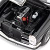 1968 Mercedes-Benz 200 Taxi Black 1/18 Diecast Model Car by Norev - Image 2