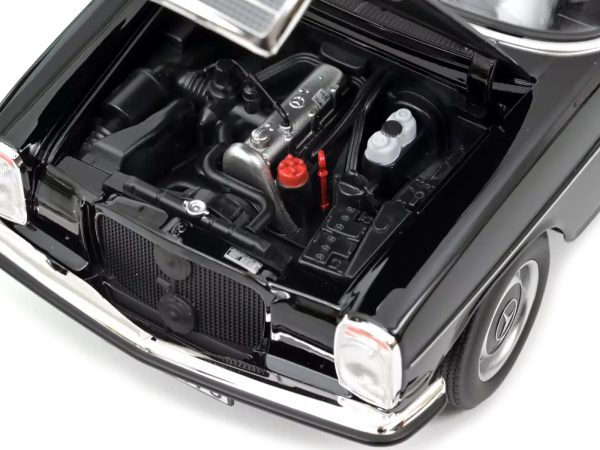 1968 Mercedes-Benz 200 Taxi Black 1/18 Diecast Model Car by Norev - Image 2