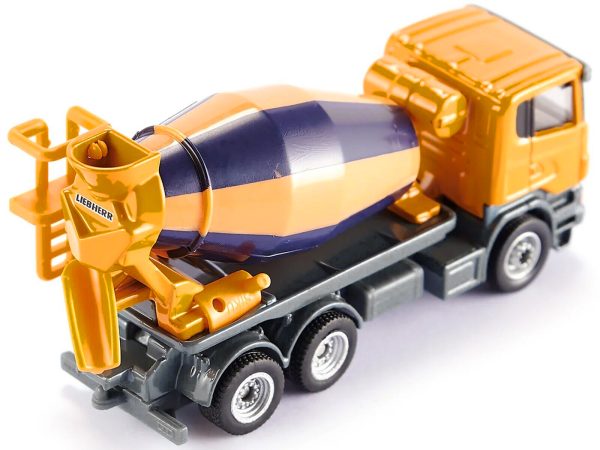 Scania Mixer Truck Yellow 1/87 (HO) Diecast Model by Siku - Image 4