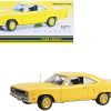 1970 Plymouth Road Runner Lemon Twist Yellow Limited Edition to 732 pieces Worldwide 1/18 Diecast Model Car by GMP - Image 3