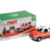 1996 Ford Bronco Police Red and White FDNY (The Official Fire Department the City of New York) "Artisan Collection" 1/18 Diecast Model Car by Greenlight - Image 2