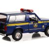1996 Ford Bronco XLT Dark Blue "New York State Police" "Artisan Collection" 1/18 Diecast Model Car by Greenlight - Image 2