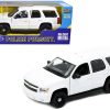 2008 Chevrolet Tahoe Unmarked Police Car White 1/24 Diecast Model Car by Welly - Image 2