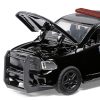 RAM 1500 Pickup Truck Police Black "Raw Law" 1/50 Diecast Model Car by Siku - Image 3