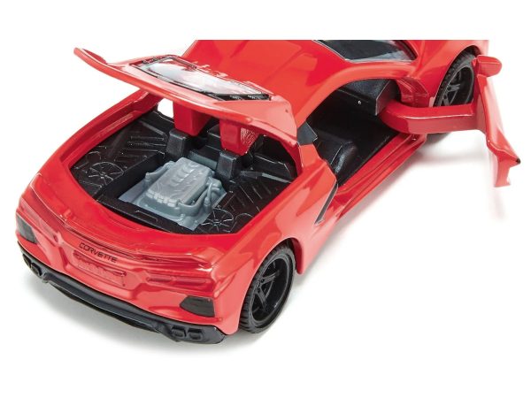 Chevrolet Corvette Stingray Red 1/50 Diecast Model by Siku - Image 2