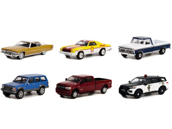 "Anniversary Collection" Set of 6 pieces Series 14 1/64 Diecast Model Cars by Greenlight - Image 2