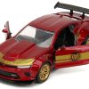 2016 Chevrolet Camaro Red Metallic and Gold and Iron Man Diecast Figure "The Avengers" "Hollywood Rides" Series 1/32 Diecast Model Car by Jada - Image 4