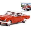 1953 Studebaker Starliner Red with White Top USPS (United States Postal Service) "America on the Move" "Hobby Exclusive" Series 1/64 Diecast Model Car by Greenlight - Image 2
