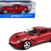 2014 Chevrolet Corvette C7 Stingray Metallic Red 1/18 Diecast Model Car by Maisto