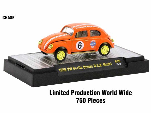 "Auto-Thentics" 6 piece Set Release 76 IN DISPLAY CASES Limited Edition 1/64 Diecast Model Cars by M2 Machines - Image 2