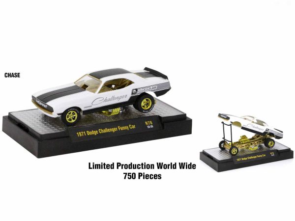 "Auto-Thentics" 6 piece Set Release 78 IN DISPLAY CASES Limited Edition 1/64 Diecast Model Cars by M2 Machines - Image 2