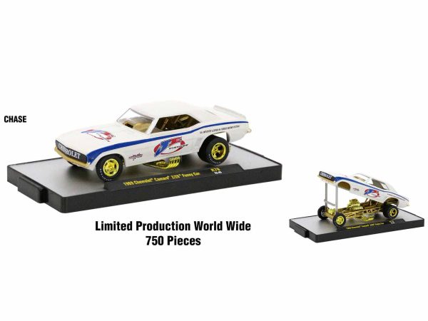"Auto-Thentics" 6 piece Set Release 79 IN DISPLAY CASES Limited Edition 1/64 Diecast Model Cars by M2 Machines - Image 2