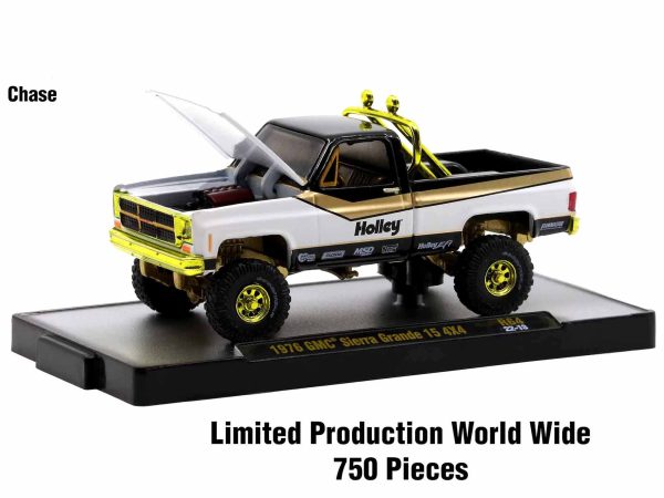 "Auto Meets" Set of 6 Cars IN DISPLAY CASES Release 64 Limited Edition to 9600 pieces Worldwide 1/64 Diecast Model Cars by M2 Machines - Image 2