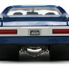 1971 Pontiac GTO Dark Blue Metallic "Bigtime Muscle" Series 1/24 Diecast Model Car by Jada - Image 2