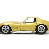 1969 Chevrolet Corvette Stingray ZL-1 Gold Metallic with Black Stripe "Bigtime Muscle" Series 1/24 Diecast Model Car by Jada - Image 2