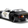1979 Chevrolet Camaro Z28 Police Black and White "Highway Drag" "Bigtime Muscle" Series 1/24 Diecast Model Car by Jada - Image 2