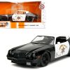 1979 Chevrolet Camaro Z28 Police Black and White "Highway Drag" "Bigtime Muscle" Series 1/24 Diecast Model Car by Jada - Image 5