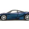 McLaren 720S Blue Metallic with Black Top "Pink Slips" Series 1/32 Diecast Model Car by Jada - Image 2